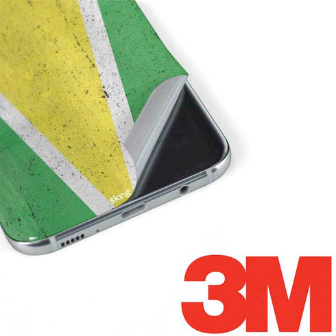 Guyana Flag Distressed Galaxy S8 Plus Skin